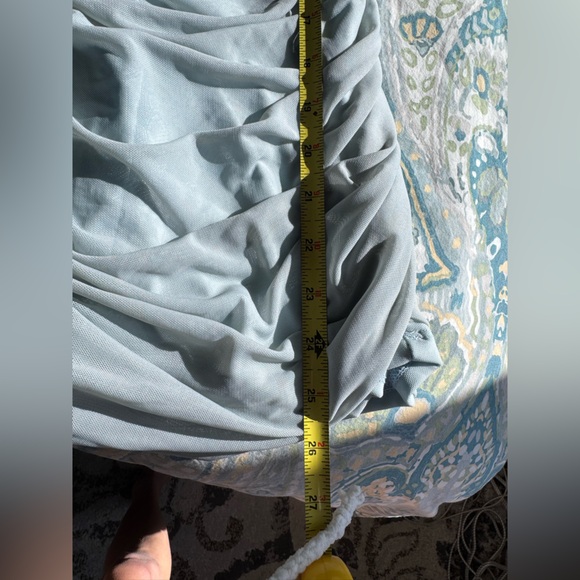 Princess Polly Bloom Pale Blue Mini Dress - Picture 7 of 10